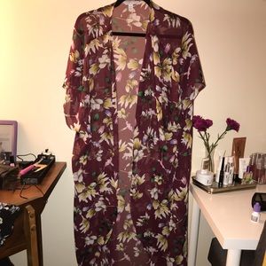 Floral kimono